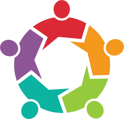 Colorful Unity Symbol Logo Design