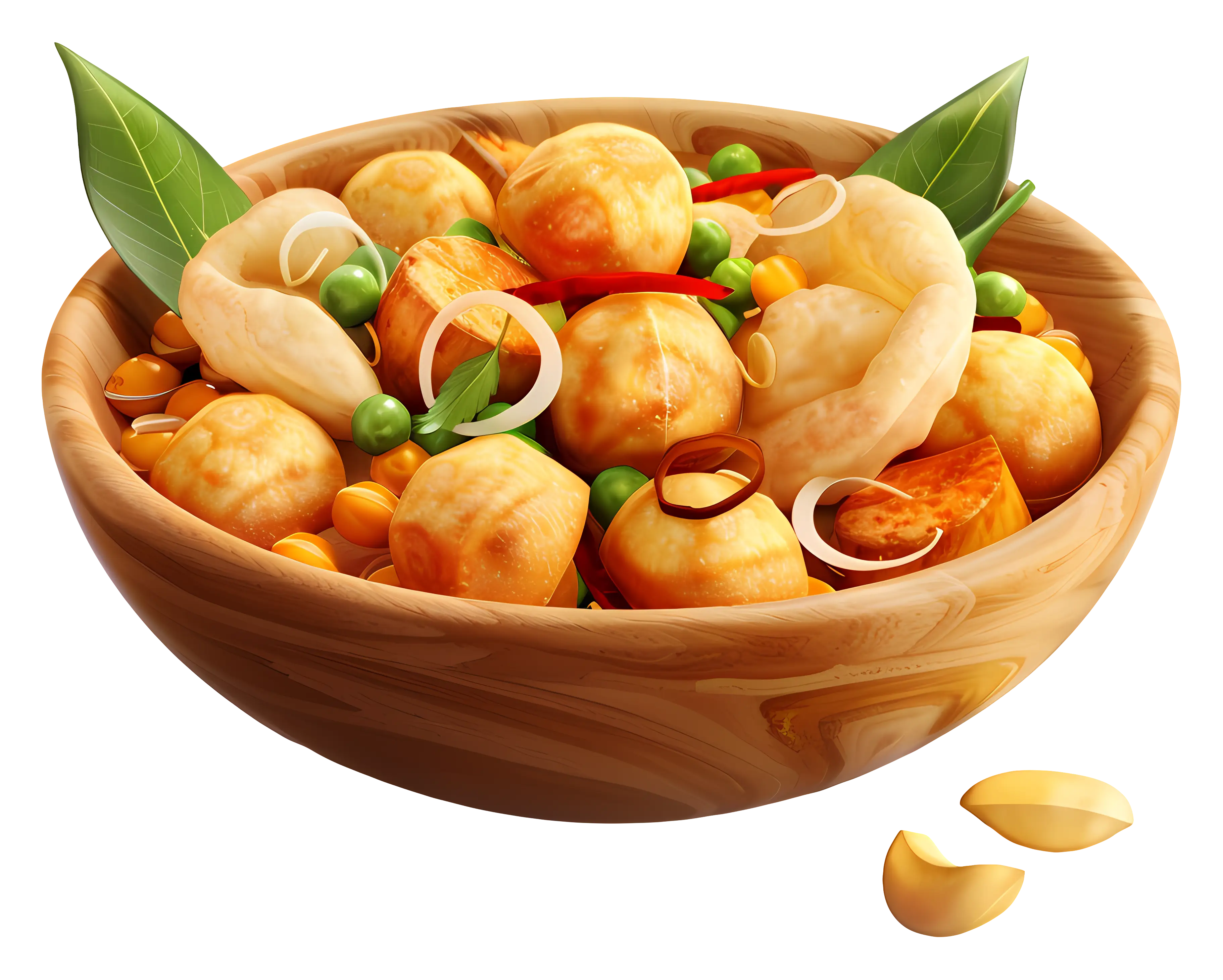 Mixed Snack Bowl with Vegetables