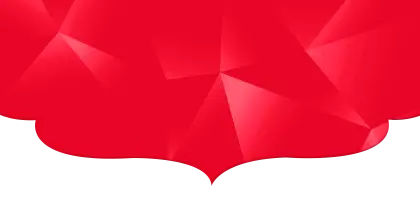 Red Geometric Banner