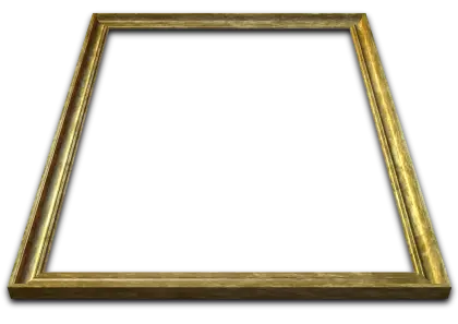 Golden Frame for Art and Photography