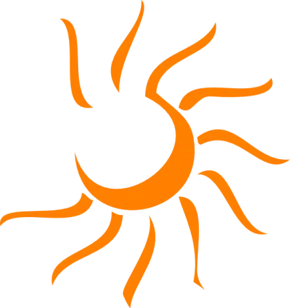 Bright and Cheerful Sun Icon