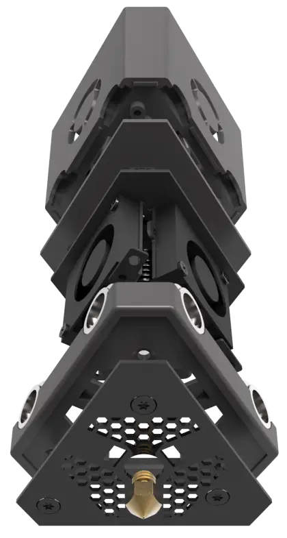 3D Printer with Assembled Parts