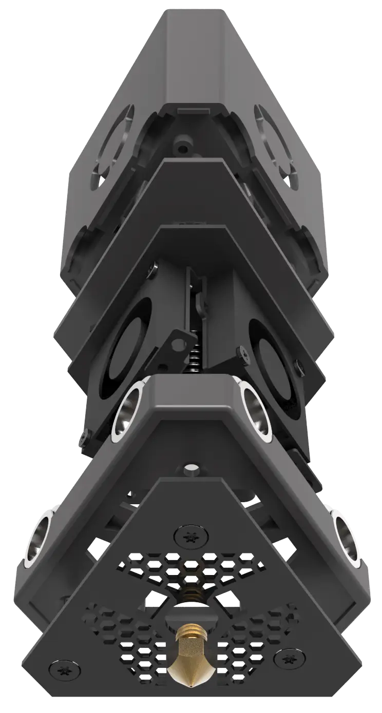 3D Printer with Assembled Parts