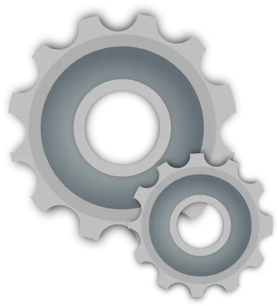 Gray Metal Gears for Machinery