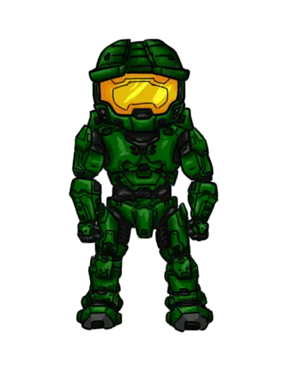Green Armored Character
