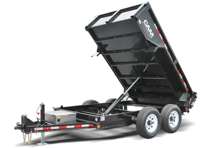 Black Dump Trailer