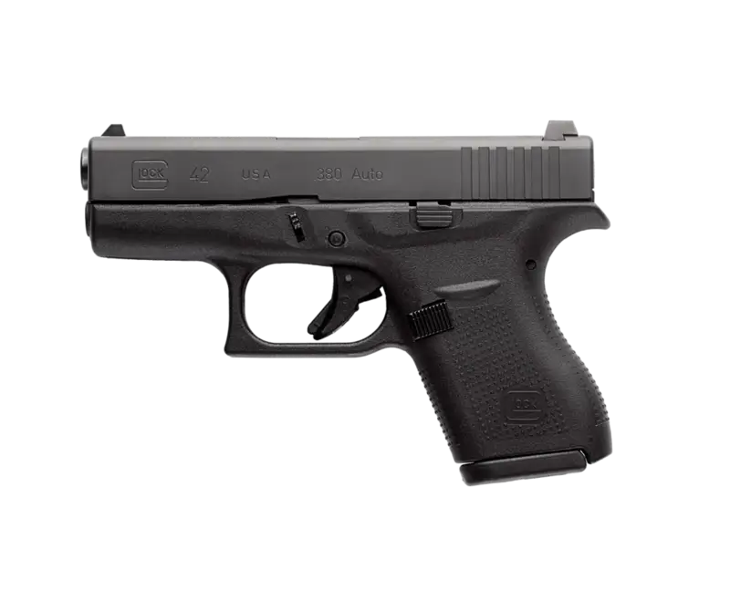 Compact Black Handgun
