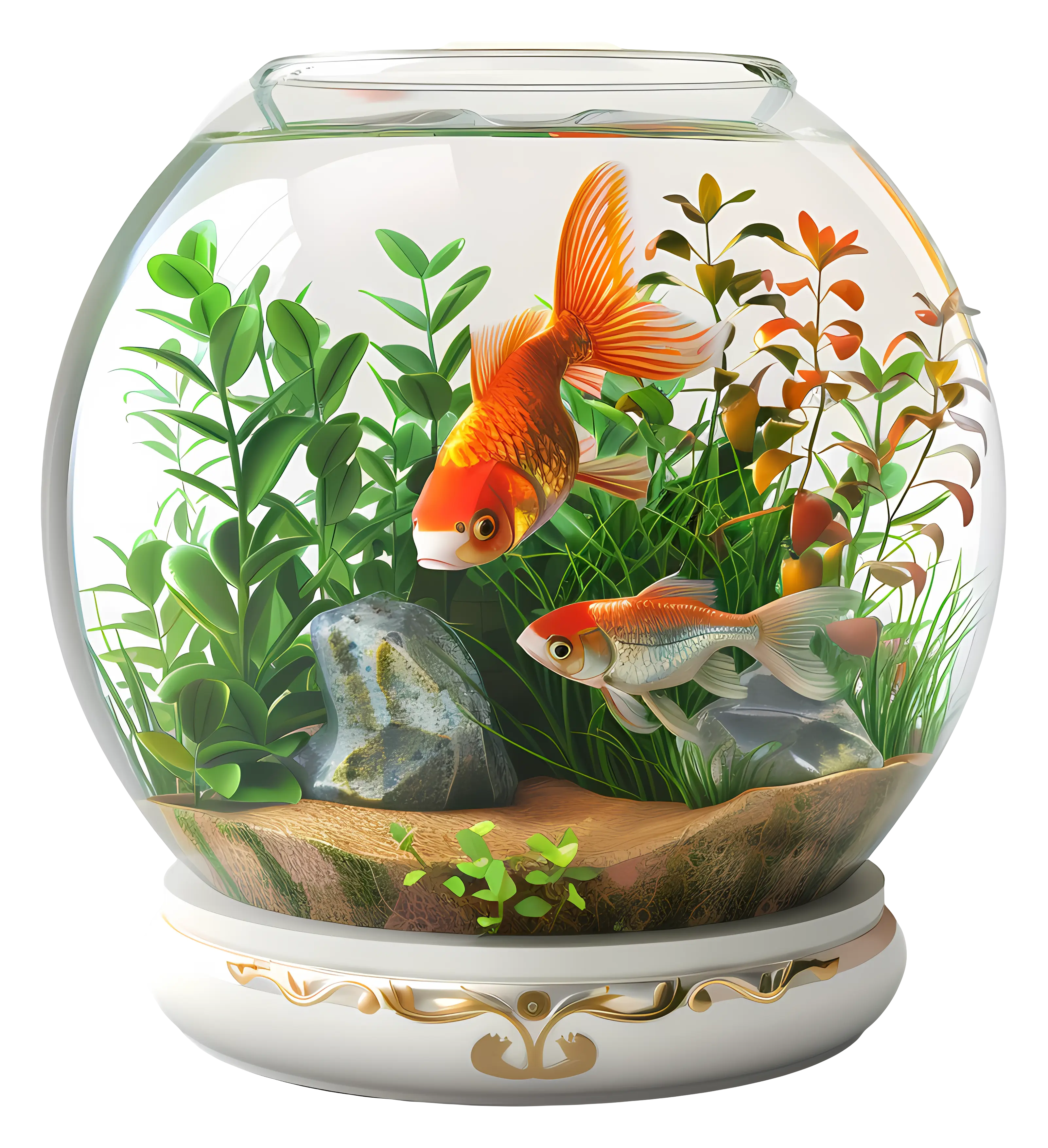 Goldfish in a Bowl