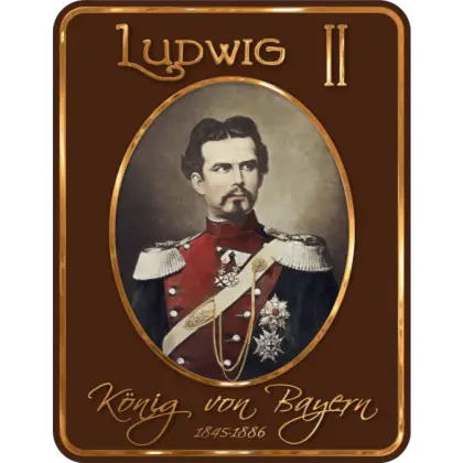 Portrait of Ludwig II, King of Bavaria