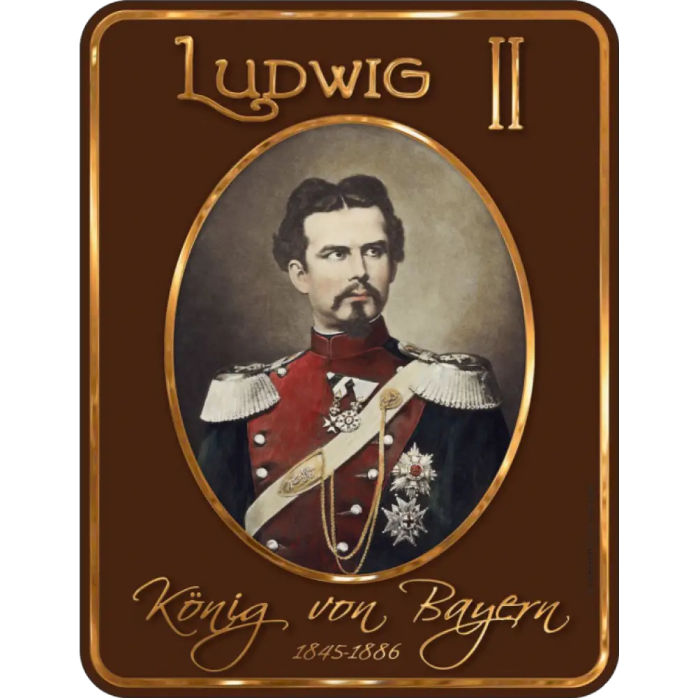 Portrait of Ludwig II, King of Bavaria