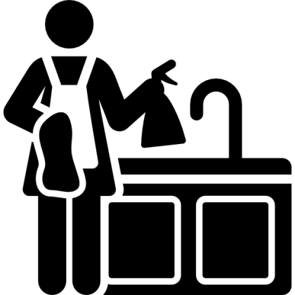 Housekeeping Cleaning Icon