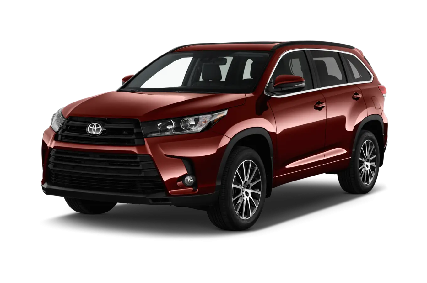 Red Stylish SUV for All-Terrain Adventures
