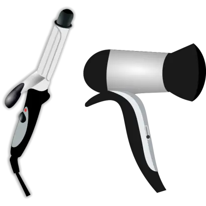 Curling Iron and Hairdryer Design