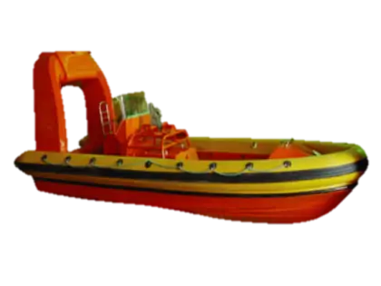 Orange and Yellow Boat