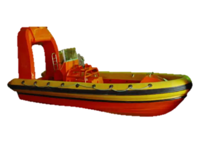 Orange and Yellow Boat