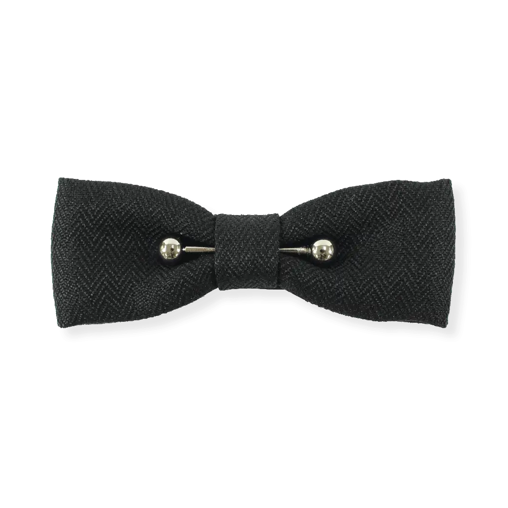 Elegant Black Bow Tie