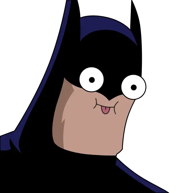 Funny Cartoon Batman Character