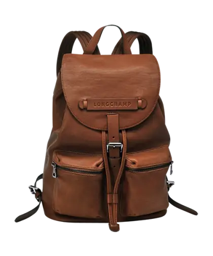 Stylish Brown Leather Backpack for Everyday Use