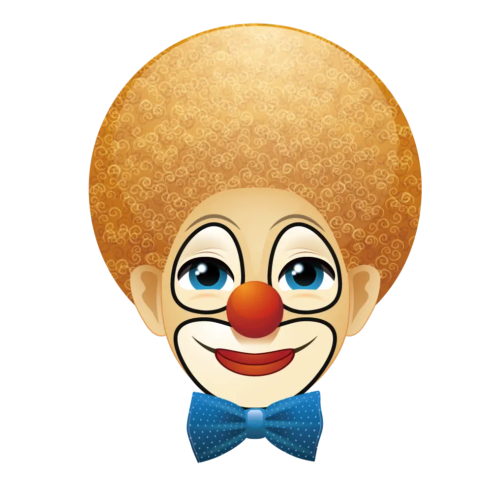 Funny Clown Face