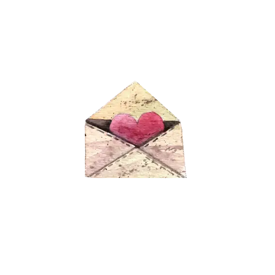Heart in Envelope