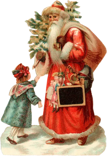 Santa Claus with Child