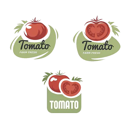 Fresh Tomato Logos