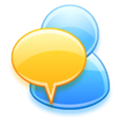 Chat Icon with Speech Bubble
