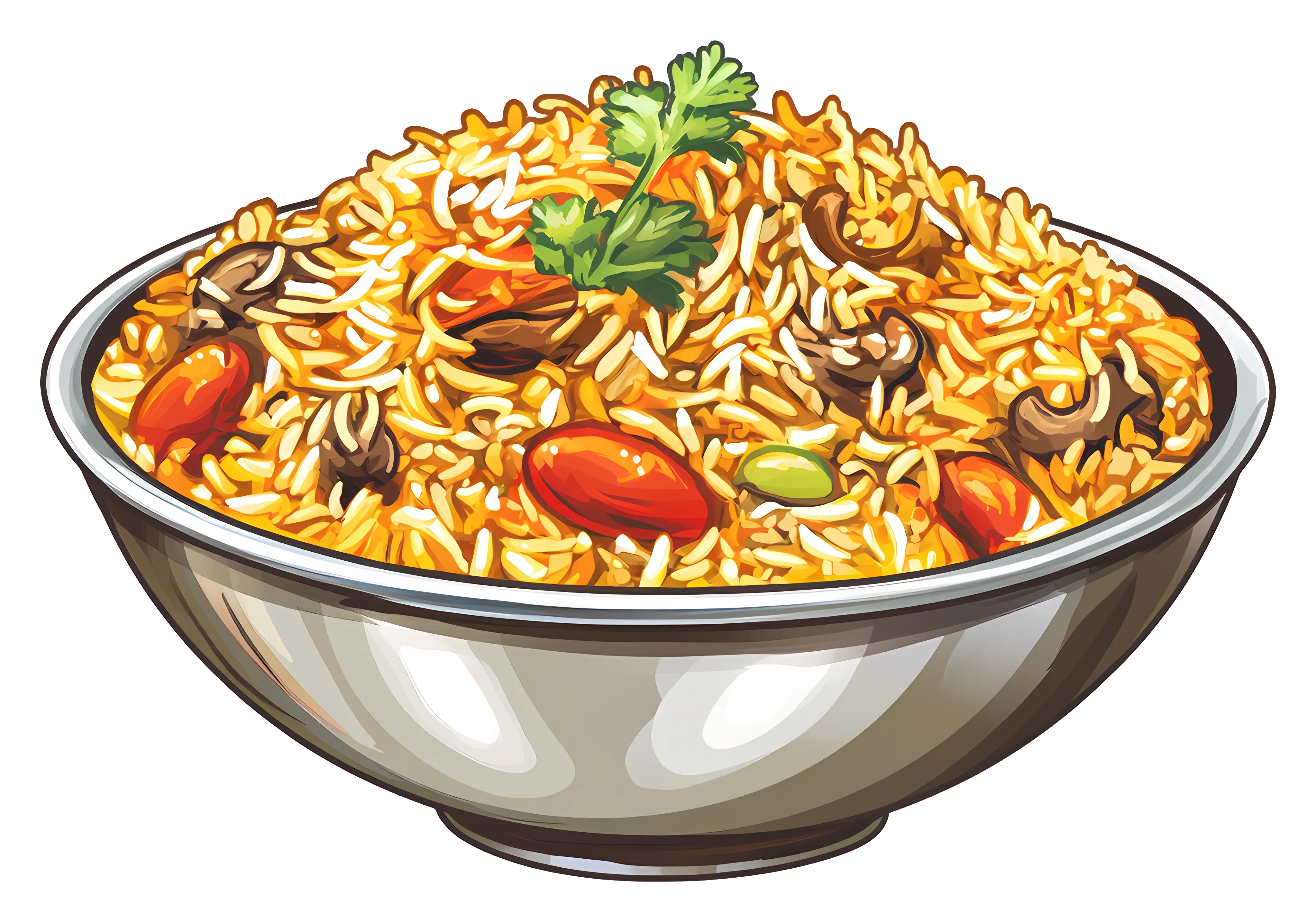 Delicious Bowl of Biryani
