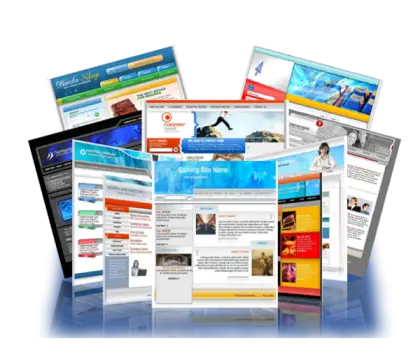 Showcase of Colorful Website Thumbnails for Web Design