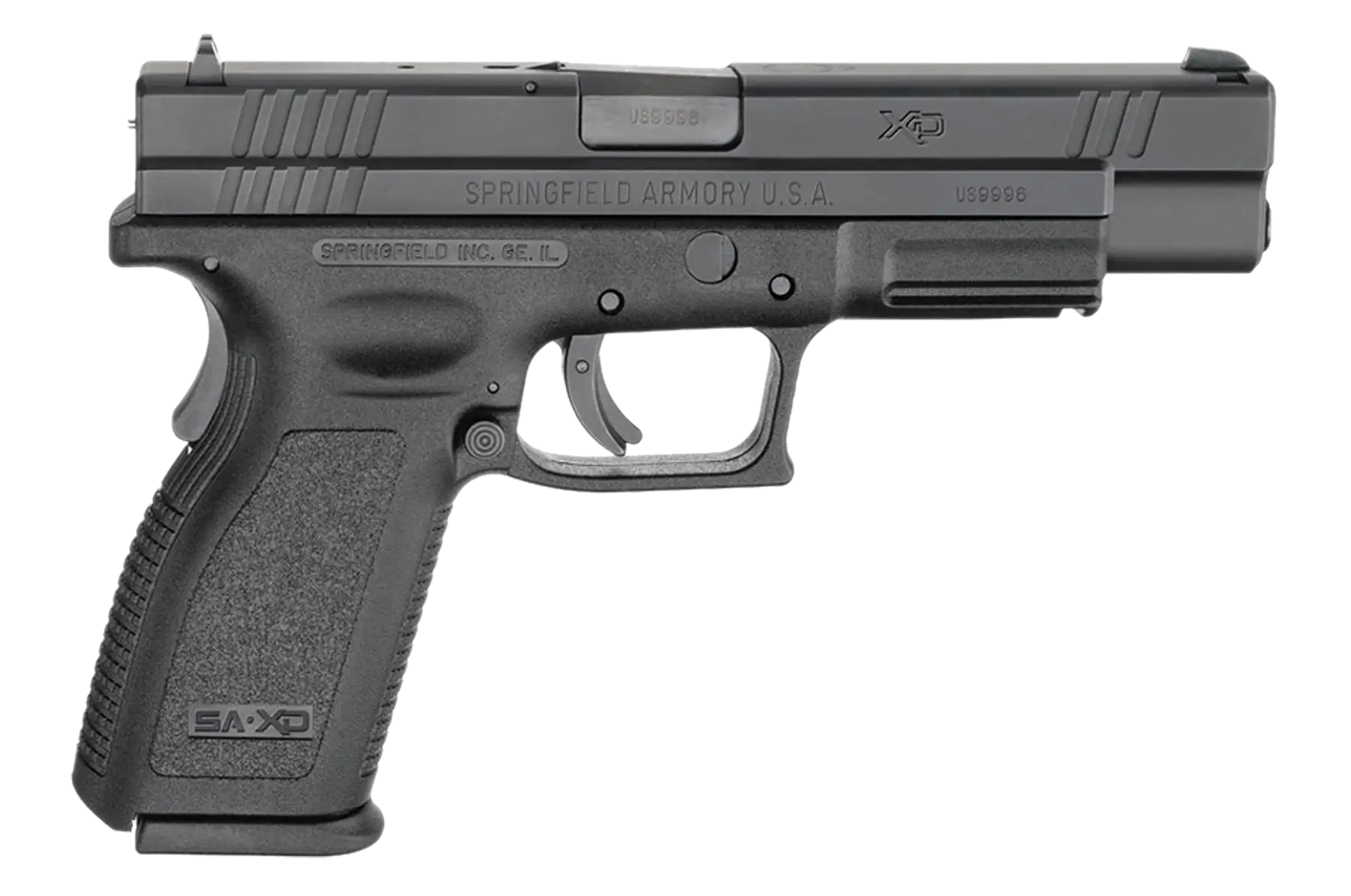 Black Hand Gun for Defense