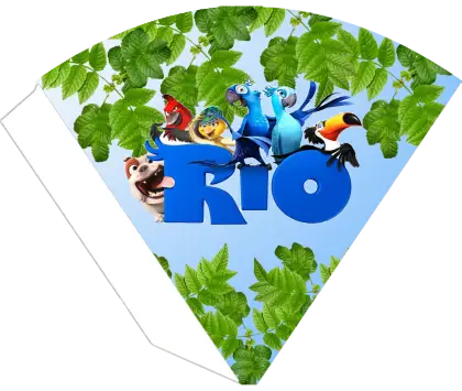 Rio Movie Poster with Birds