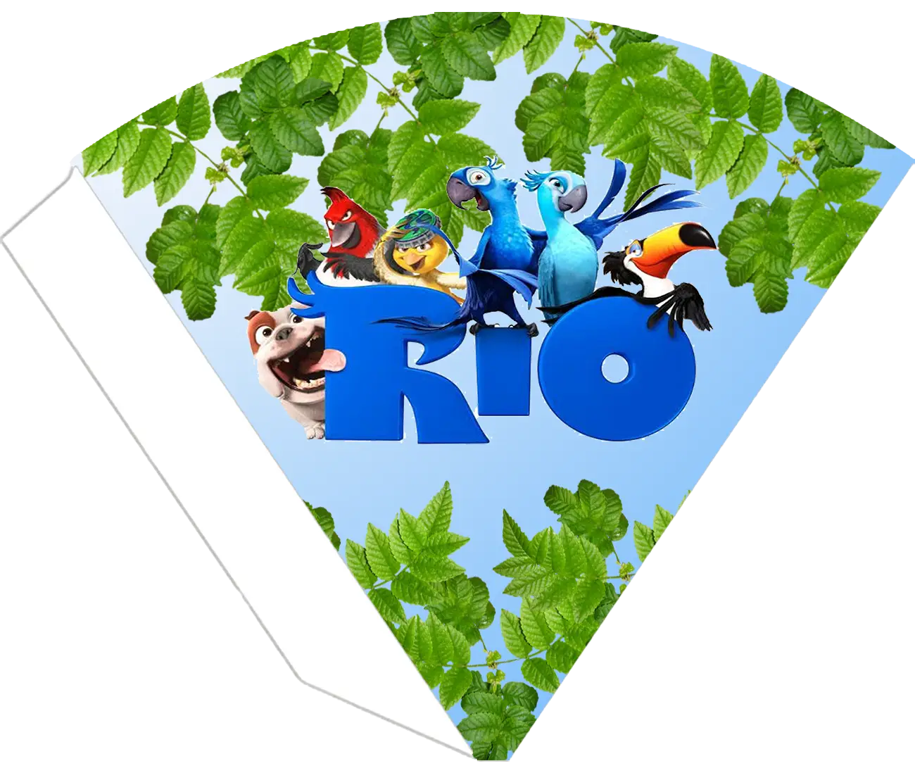 Rio Movie Poster with Birds