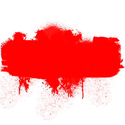 Red Paint Splash Design