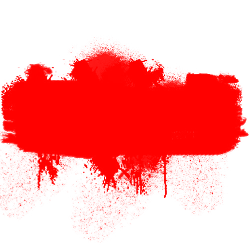 Red Paint Splash Design