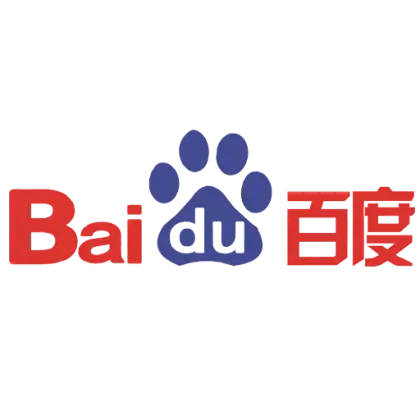 Baidu Logo with Paw Print Symbol