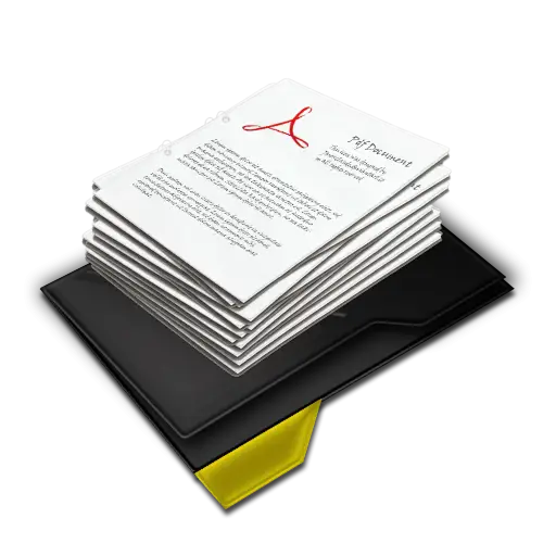 Stack of Documents in Folder