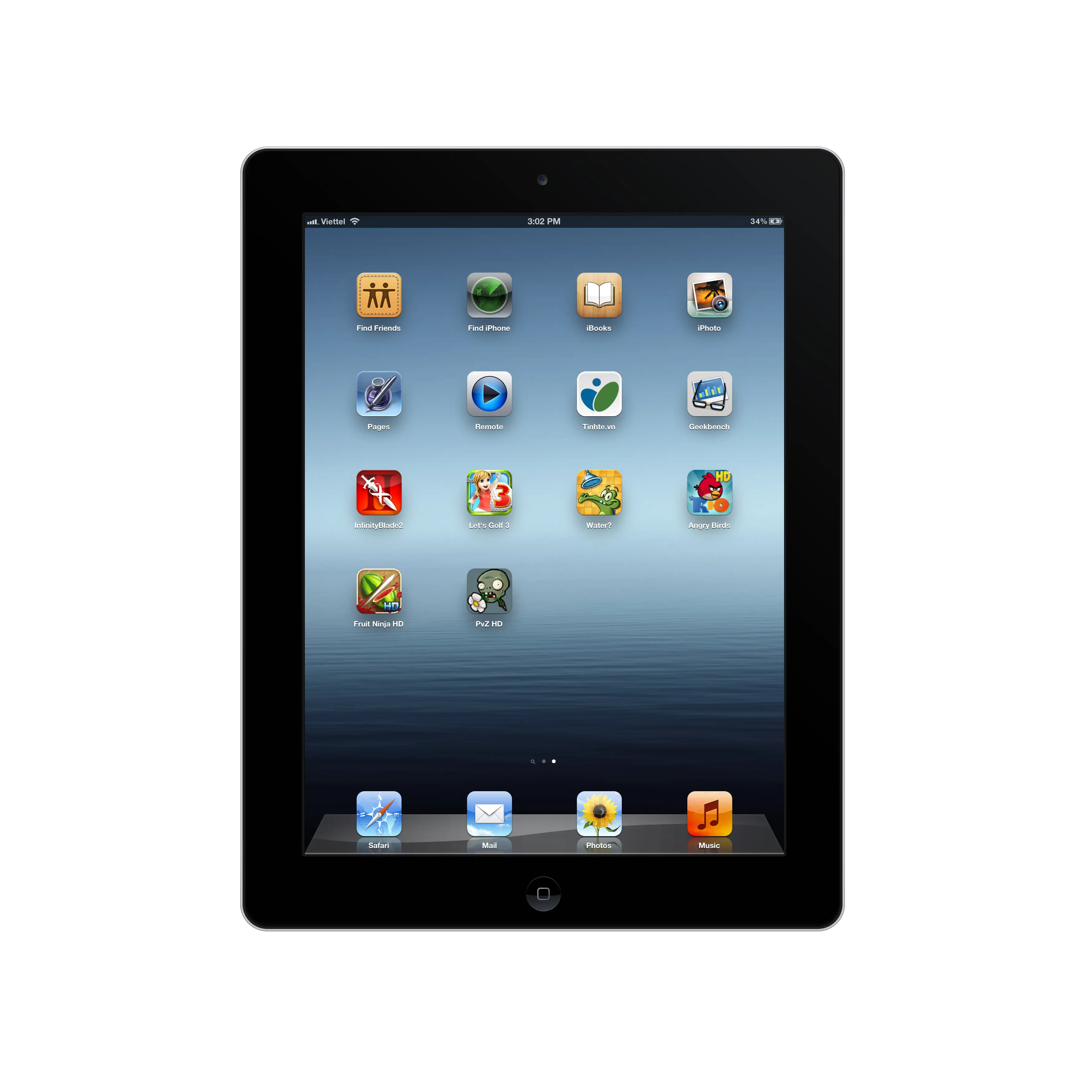Modern Tablet with Digital Applications