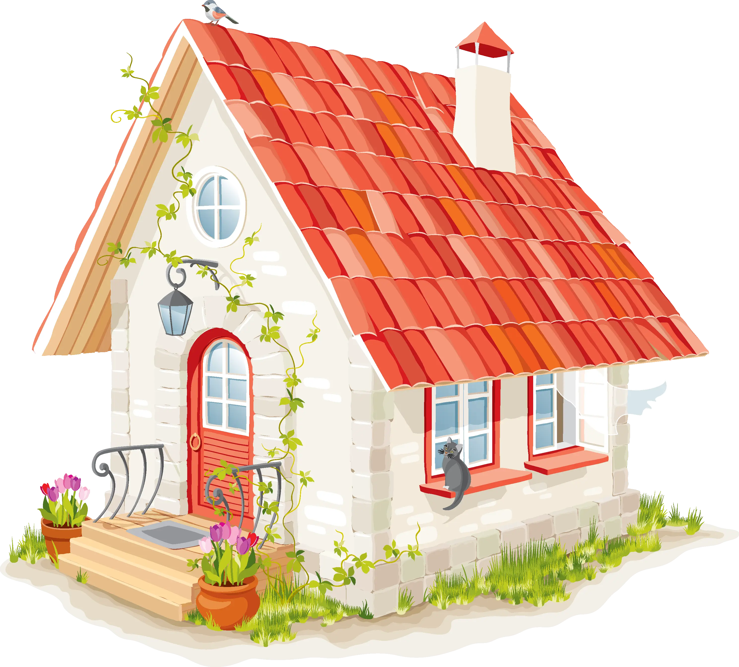 Small Cute Doodle House