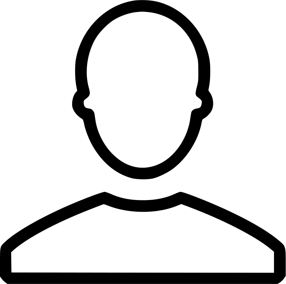 Minimalist Avatar Icon for User Profile