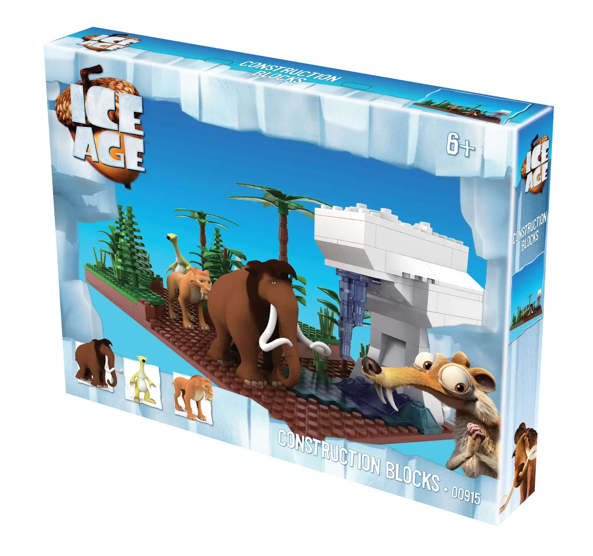 Ice Age Building Blocks Playset