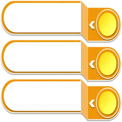 Yellow UI Buttons