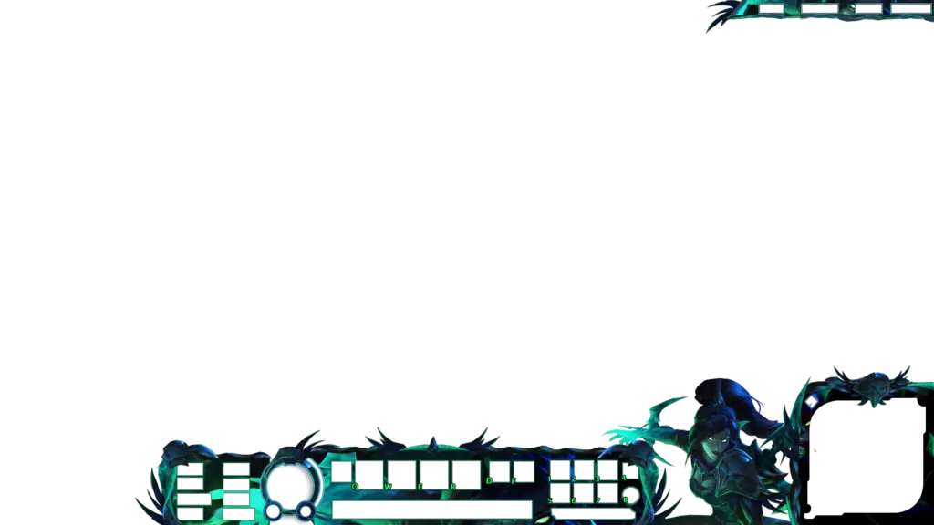 Dark Themed Stream Overlay Design