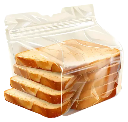 Packaged Bread Slices