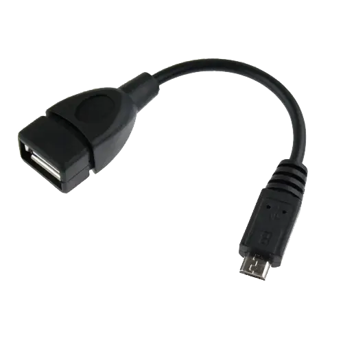 Black USB OTG Adapter