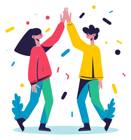 High Five Celebration