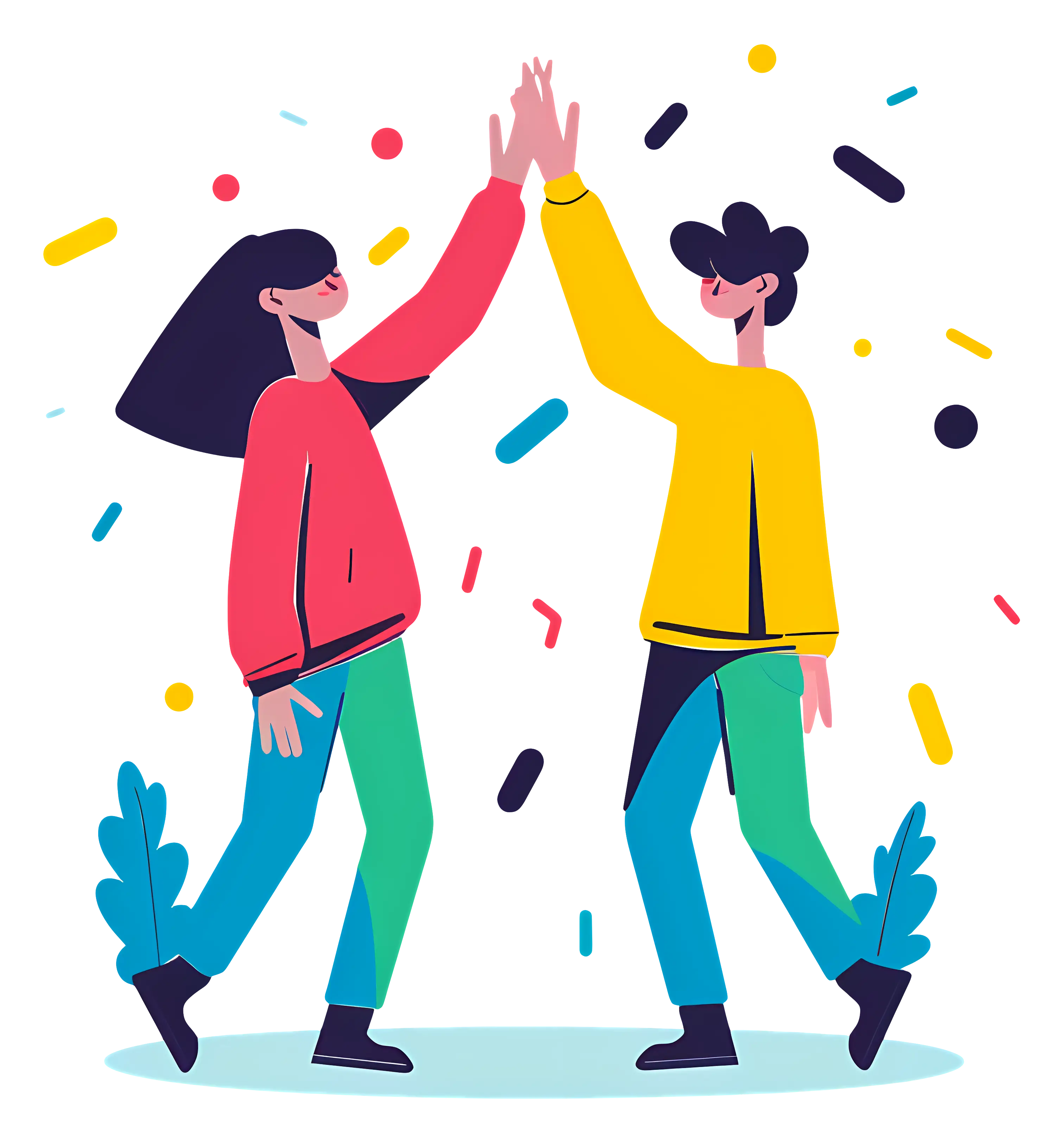 High Five Celebration