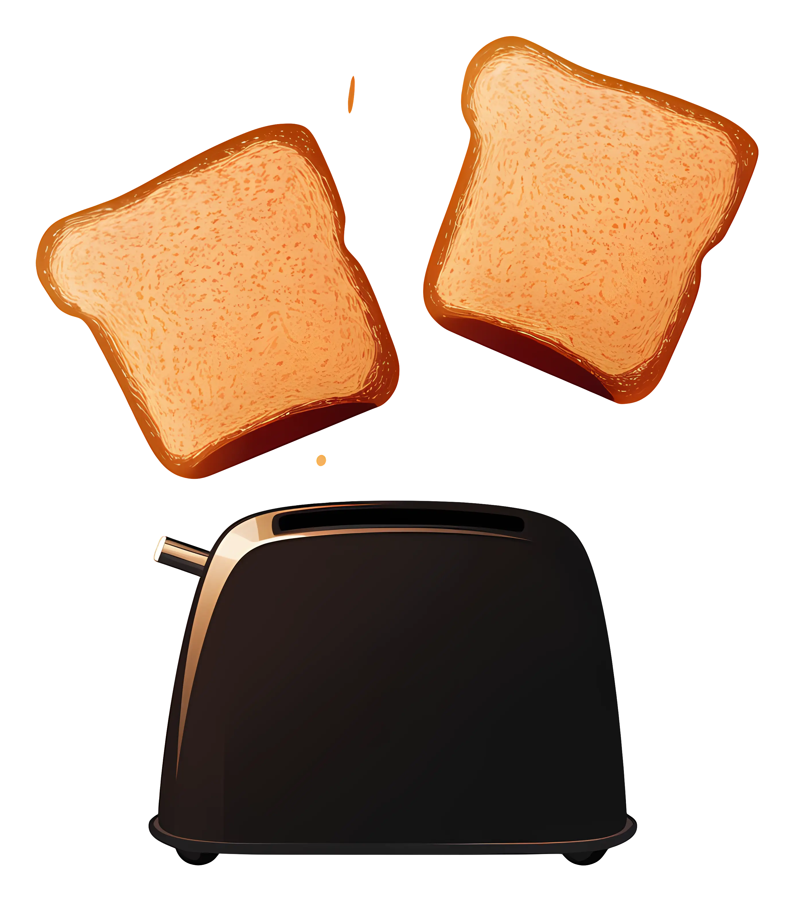 Toaster with Toast