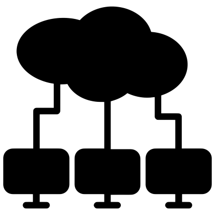Cloud Network Icon