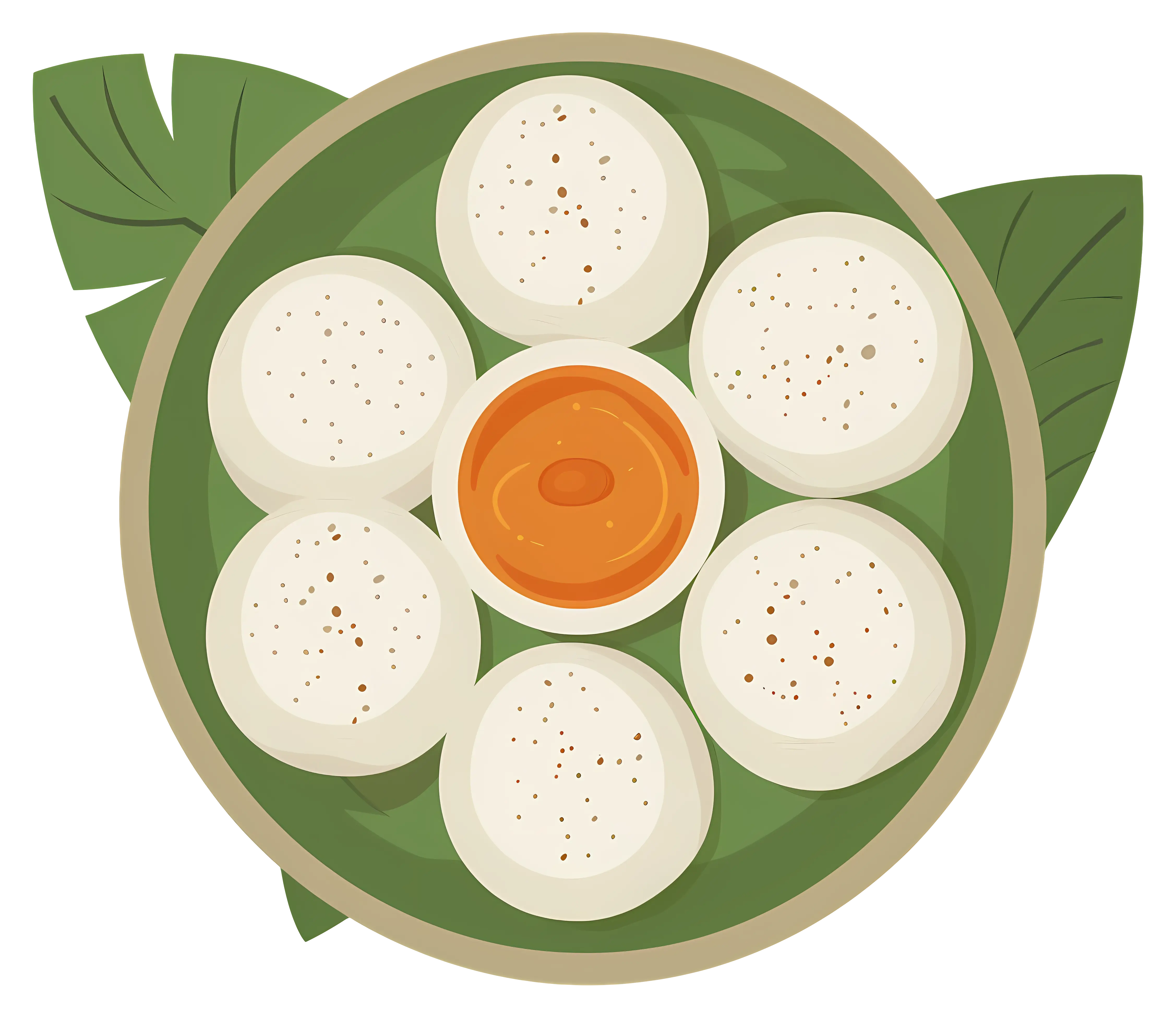 South Indian Idli Dish