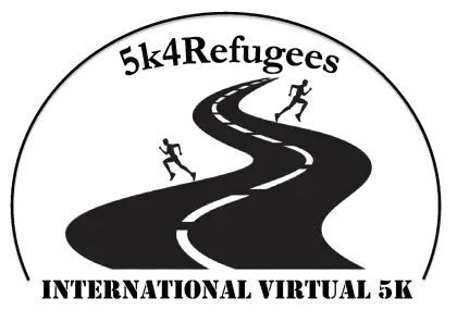 5k4Refugees International Virtual 5K Logo